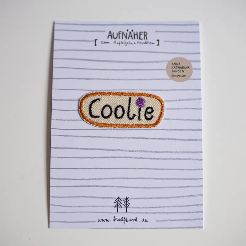 Coolie-Style Iron-On Patch 1