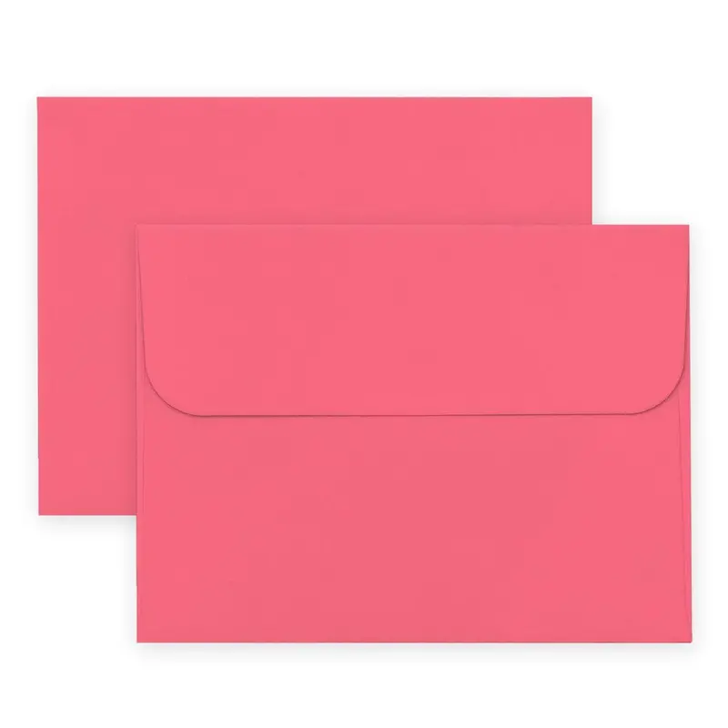 Coral Berry Envelopes – Warm-Tone 12-Unit Craft Collection 1