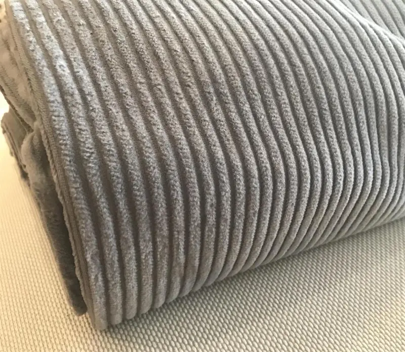Corduroy Bow Tie In Gray 1