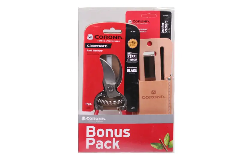Corona 3/4-Inch Bypass Pruner Combo Set: Bp3160 + Ac7220 1