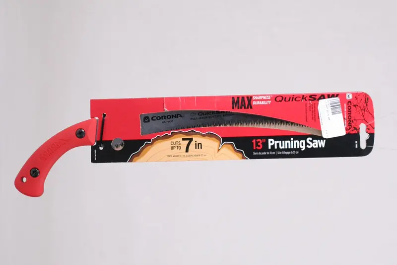 Corona Quicksaw 13-Inch Tapered Pruning Saw — Low-Friction, Smooth-Cut Blade 1