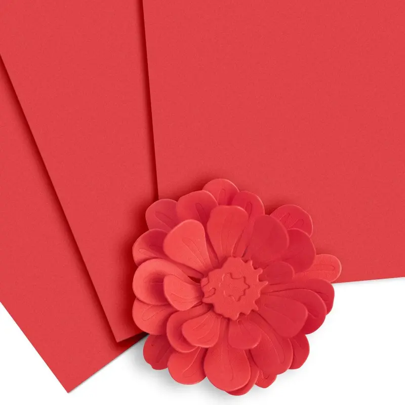 Crimson Bold Red Cardstock – 10-Sheet Pack 1