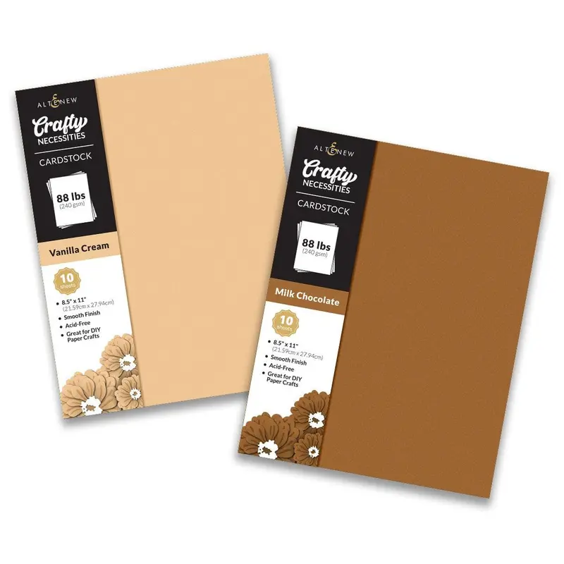 Delectable Delights Cardstock Collection – Gourmet-Inspired Craft Paper Set 1