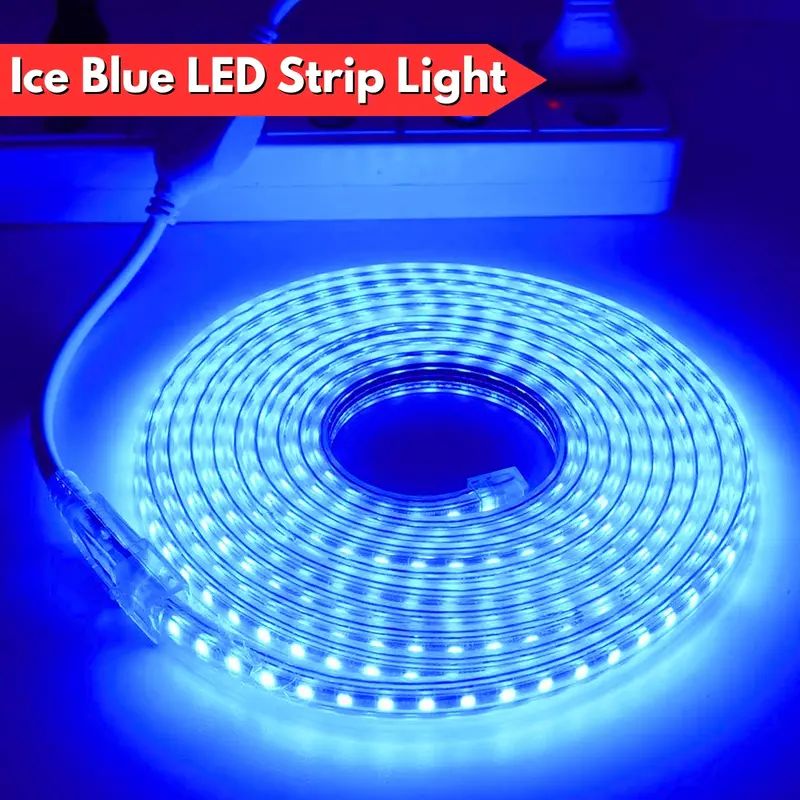 Di0343 Ice Blue Led Strip Light – High-Brightness Ac220–240V Flexible Decorative Lighting 1
