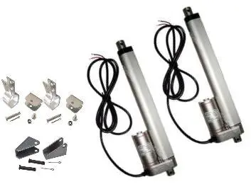 Dual 8-Inch Heavy-Duty Linear Actuators With Tilt & Mounting Brackets – 12V, 225 Lb 1