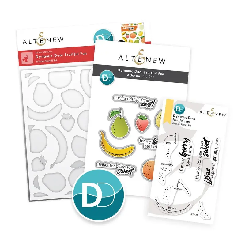 Dynamic Duo Fruitful Fun Die Set + Bonus Add-On Bundle 1