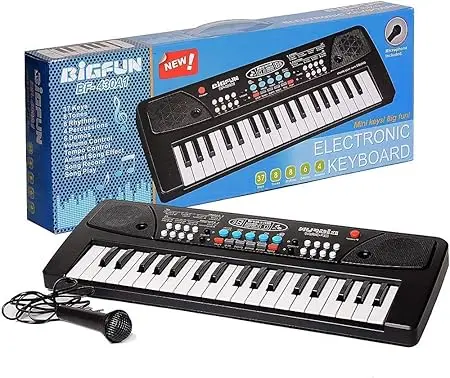 Electronic Piano Keyboard For Kids – 37-Key Beginner Music Toy With Built-In Sounds 1