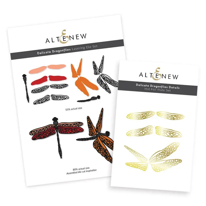 Elegant Dragonfly Die Set 1