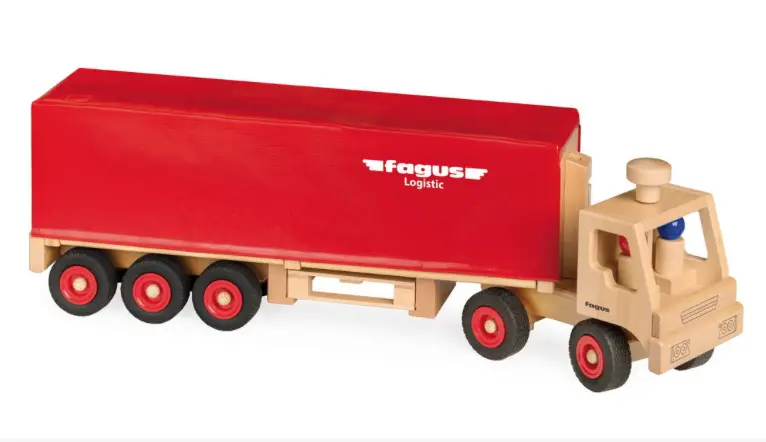 Fagus Large Wooden Dump Truck 1