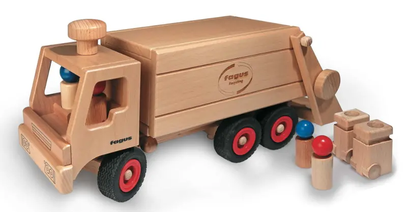 Fagus Wooden Toy Dump Truck 1