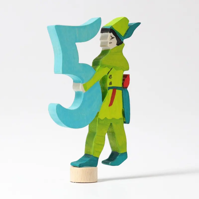 Fairy Tale Number 5 For Birthday Ring Display 1