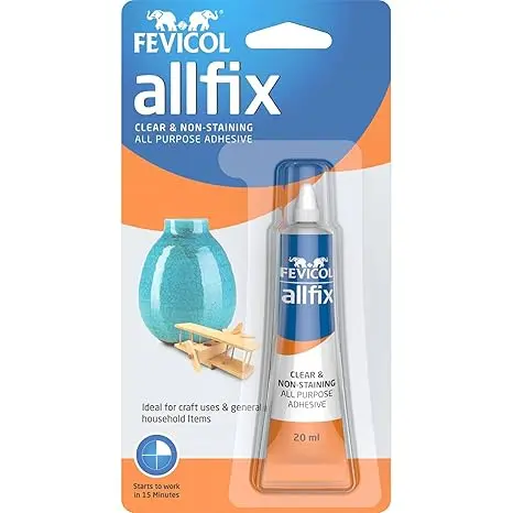 Fevicol Allfix Multi-Use Adhesive – 20Ml Universal Bonding Gel For Home & Office 1