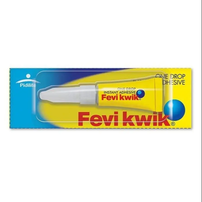 Fevikwik Gp Instant Adhesive – 1G Fast-Bonding Drop-Applicator Super Glue 1