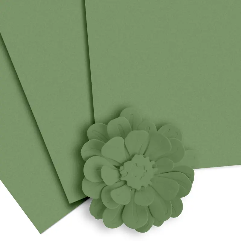 Forest Glades Cardstock Set – Verdant Nature-Inspired 10-Sheet Pack 1