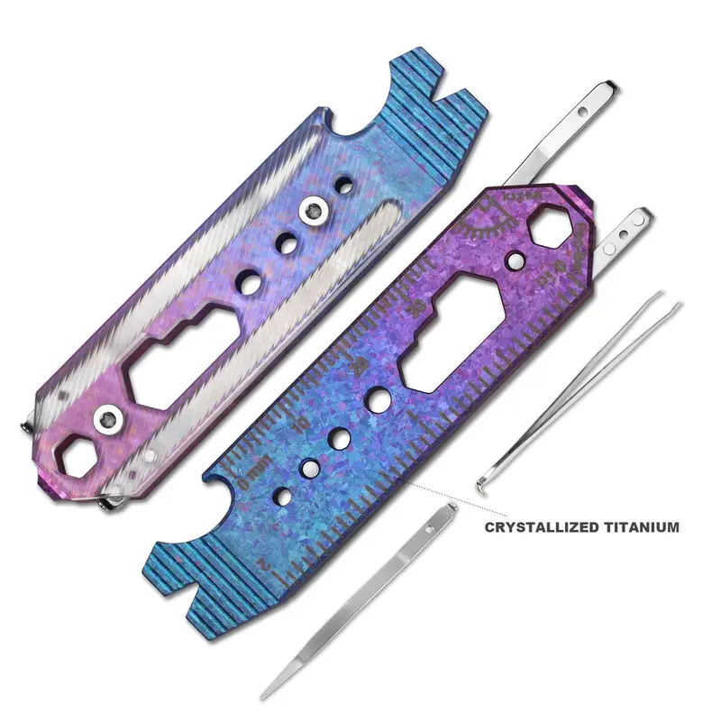 Free Gift: Kizer Pac Bar – Crystal-Finish Titanium Edition 1