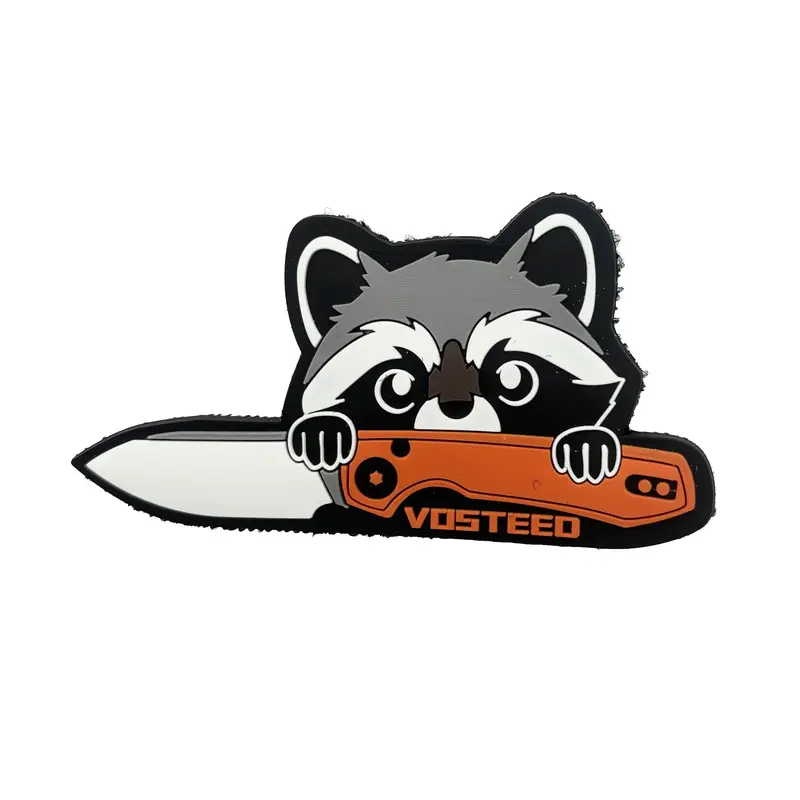 Free Gift With Purchase: Vosteed Raccoon Embroidered Patch 1