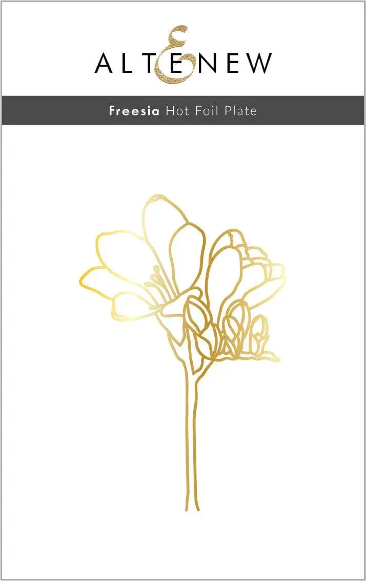 Freesia Foil-Embossing Plate 1