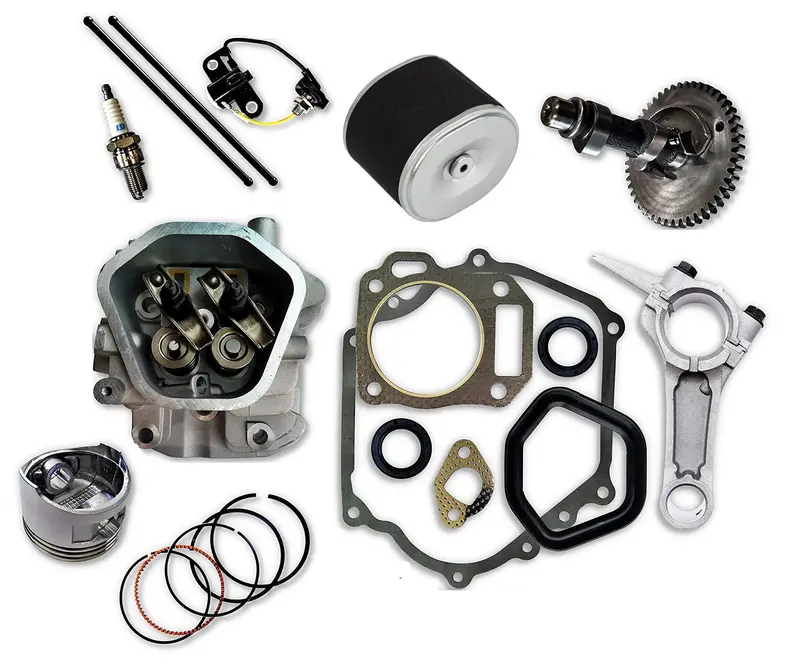 Gx390 13Hp Cylinder Head Service Kit: Rocker Arms, Connecting Rod, Camshaft & Gaskets 1