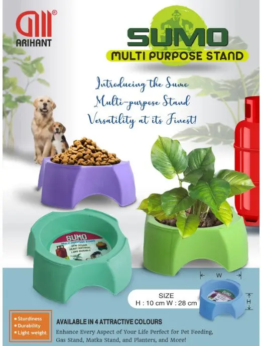 Heavy-Duty Sumo Matka Stand – Premium Support Base 1