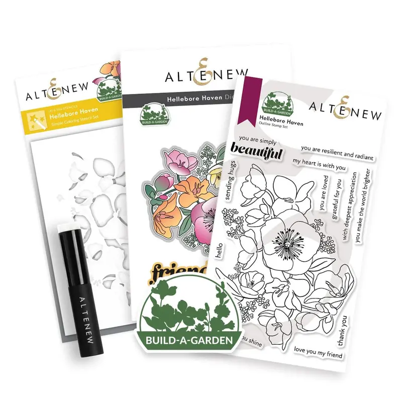 Hellebore Garden Building Kit: Build-A-Garden Collection 1