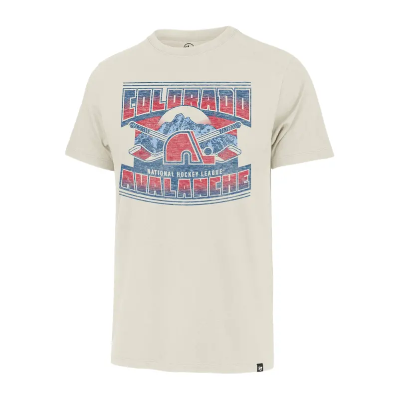 Heritage Snow Cap Colorado Avalanche Vintage-Style T-Shirt 1