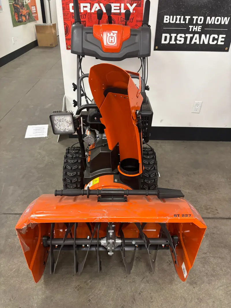 Husqvarna St227 27-Inch Two-Stage Snow Blower With Power Steering — 254Cc Engine (Scratch & Dent, Full Warranty) 1