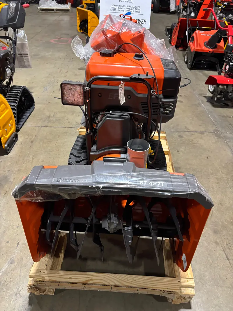 Husqvarna St427T 27-Inch Hydro-Track Two-Stage Snow Blower — 369Cc Efi Engine (Scratch & Dent, Full Warranty) 1