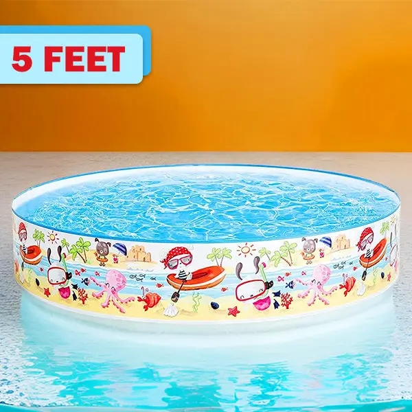 Intex Wet Set Snapset Snorkel Pool – 1.52M X 25Cm Interactive Water Toy 1