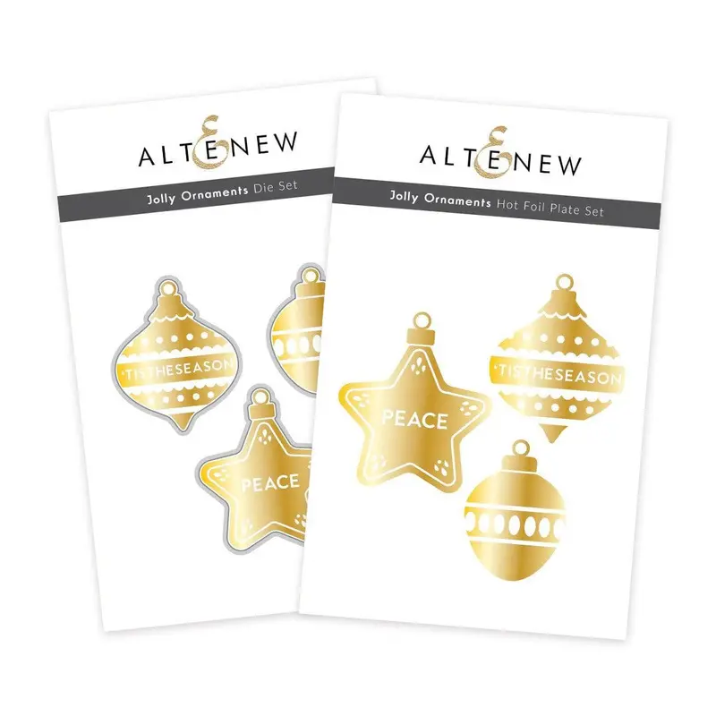 Jolly Ornaments Holiday Stamp & Die Collection 1