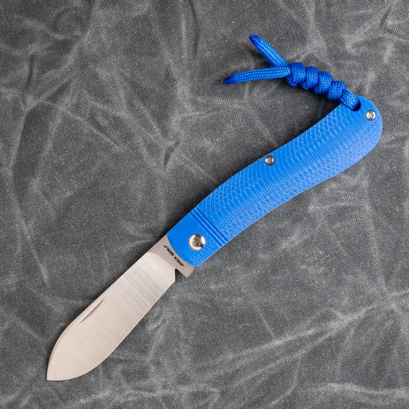 K9 Jack Edc Folder – Blue G10 Scales, Part Of The Ultralight Series 1