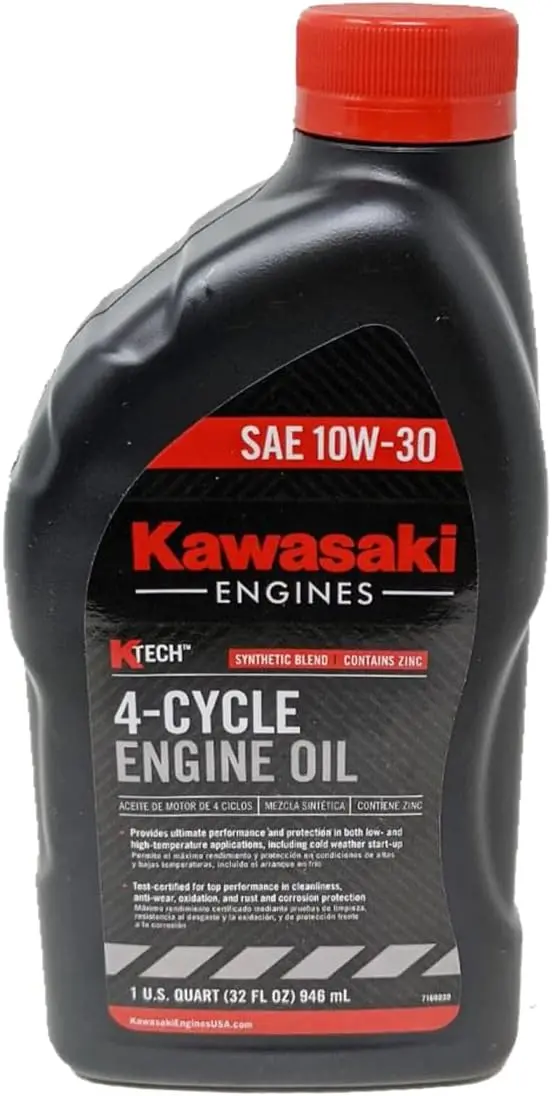 Kawasaki 10W-30 Four-Cycle Engine Oil – Quart 1
