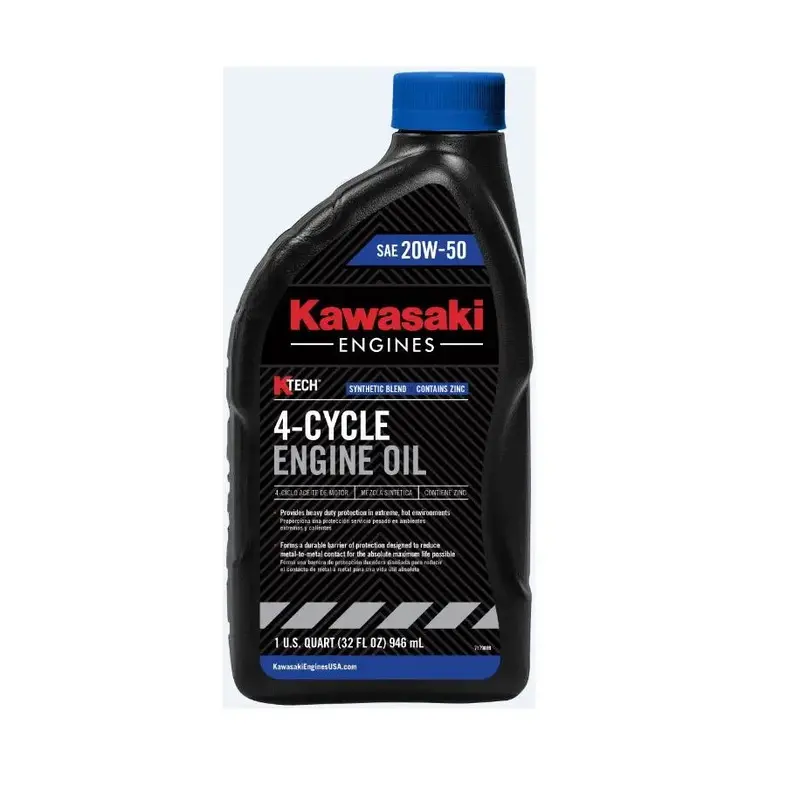 Kawasaki 20W-50 High-Performance Engine Oil – Quart 1