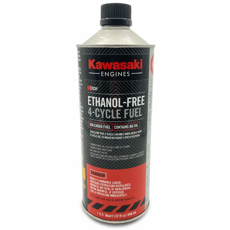 Kawasaki Ethanol-Free Fuel – One Quart 1