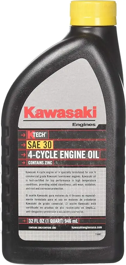 Kawasaki Sae 30 Four-Cycle Engine Oil – Quart 1