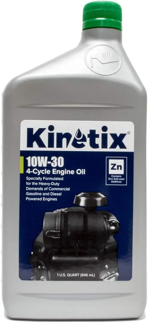 Kinetix 10W-30 High-Zinc Engine Oil – Quart 1