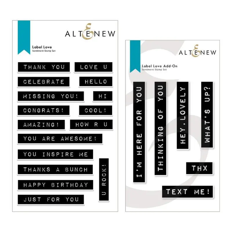 Label Love Comprehensive Die & Stamp Bundle 1