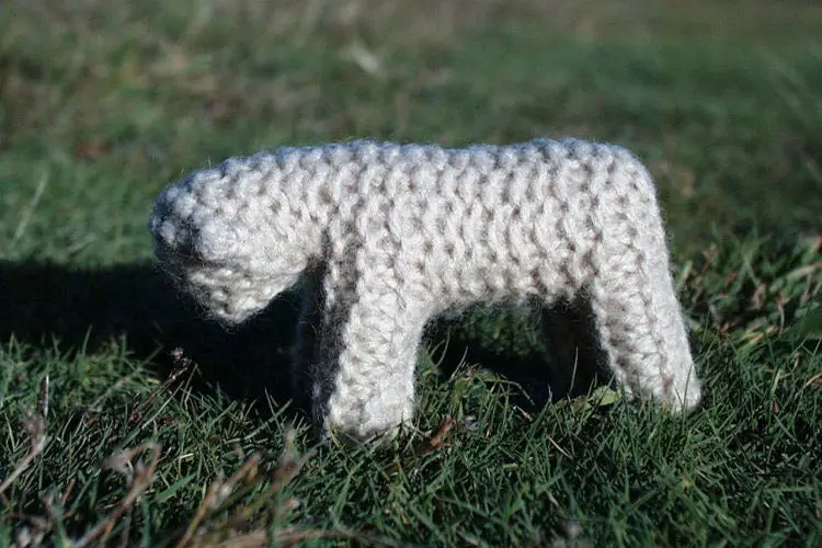 Lamb-Themed Knitting Kit 1