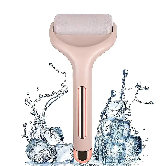 Large Facial Ice Roller – Cooling Eye & Face Massager For Puffiness Relief, Migraine Soothing, And Skin Tightening 1