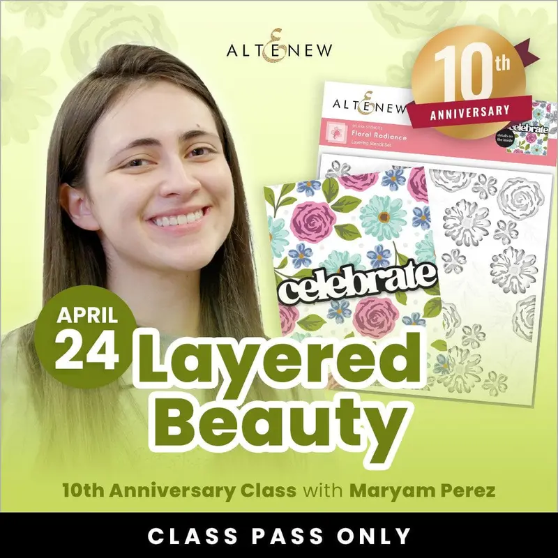 Layered Beauty Cardmaking Workshop With Maryam 1