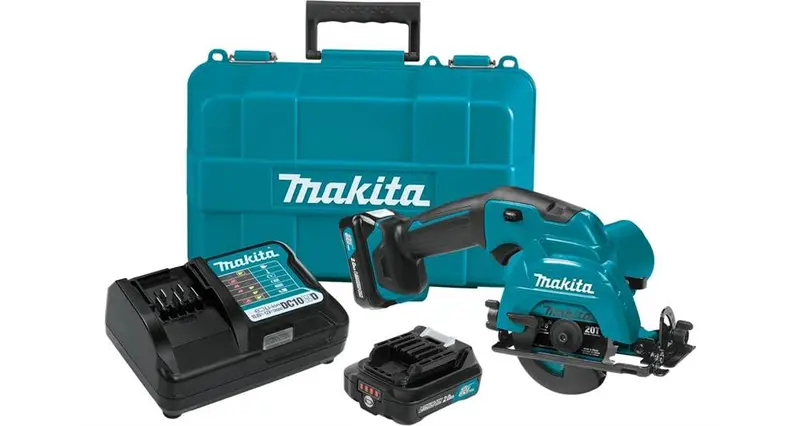 Makita 12V Cxt Cordless 3-3/8" Circular Saw Kit With 2.0Ah Battery (Sh02R1) – 2021 Model 1