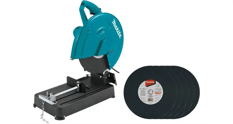 Makita 14" Cut-Off Saw With 5 Wheels (Lw1401X) – 2021 Heavy-Duty Concrete/Masonry Tool 1