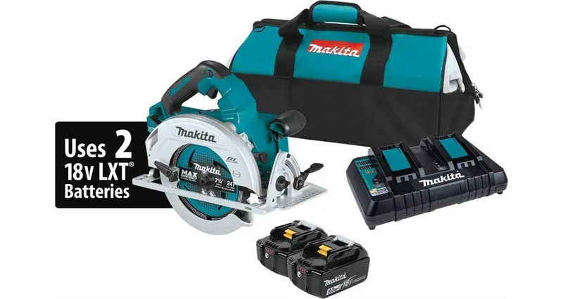 Makita 36V (18V X2) Brushless 7-1/4-Inch Circular Saw Kit – 5.0Ah Batteries (Xsh06Pt, 2021) 1