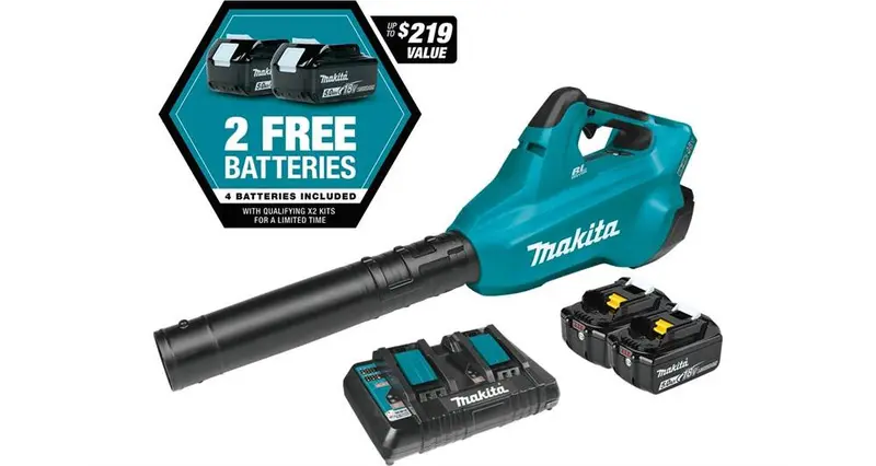 Makita 36V (18V X2) Lxt® Brushless Blower Kit With 4 Batteries (Xbu02Pt1) – 2021 High-Airflow System 1