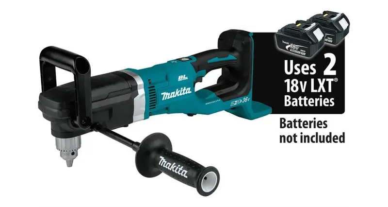 Makita Xad03Z 36V (18V×2) Brushless Right-Angle Drill – 1/2" Chuck (2021) 1