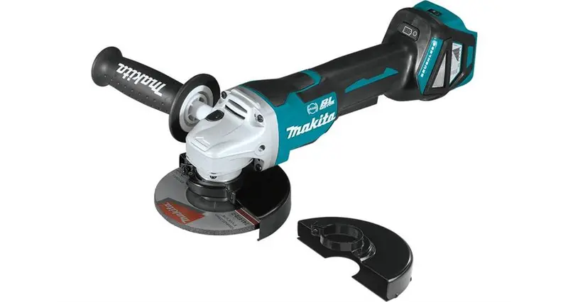 Makita Xag04Z 4-1/2" / 5" Paddle-Switch Angle Grinder – 18V Lxt Brushless, 2021 1