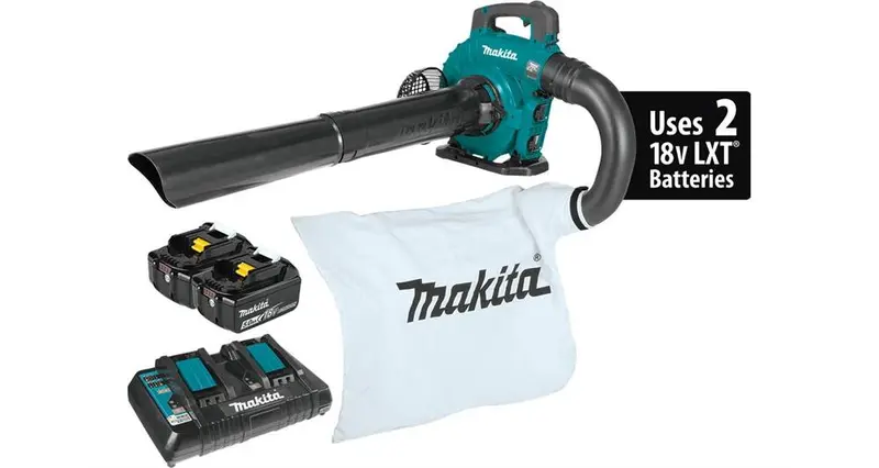 Makita Xbu04Ptv Cordless Blower-Vacuum Kit – 36V Brushless With 5.0Ah Battery 1