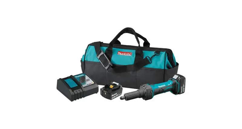 Makita Xdg01T 1/4-Inch Cordless Die Grinder Kit – 18V Lxt, 2020 Model 1