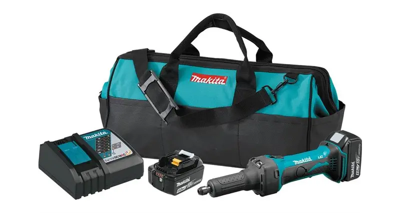Makita Xdg01T 18V Lxt 1/4" Die Grinder Kit – 5.0Ah Battery Included 1
