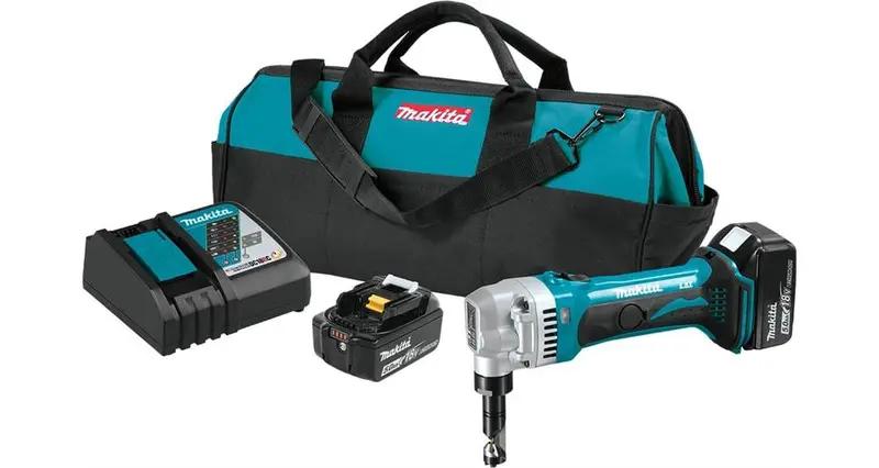 Makita Xnj01T 18V Lxt 16-Gauge Cordless Nibbler Kit – 5.0Ah Battery Included 1
