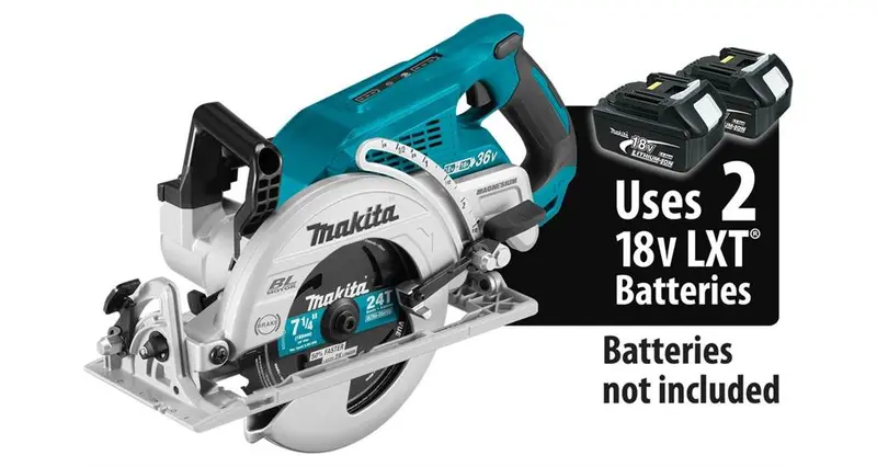 Makita Xsr01Z 36V (18V×2) Brushless Rear-Handle 7.25-Inch Circular Saw – Bare Tool (2021) 1